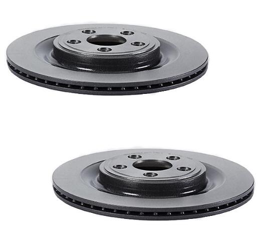 Jaguar Volvo Brakes Kit - Pads & Rotors Front and Rear (355mm/326mm) (Ceramic) 31341331 - Brembo 1595386KIT